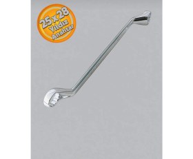 Resim Tera Profesyonel Iki Ağız Yıldız Anahtar 25X28 mm 