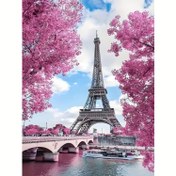 Resim DIY 5D Elmas Boyama Seti, Romantik Şehir, Tam Elmas Yuvarlak Elmas Sanat Seti, El Yapımı Yağlı Tuval Dekorasyon, Ofis, Aile Yatak Odası, Oturma Odası Dekorasyonu veya Hediyeler İçin Uygun, Çerçevesiz 30.0x39.98 cm - Kendinize ve Ailenize En İyi Hediye 