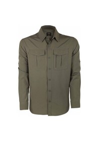 Resim Outdoor Tactical Gömlek Esnek Fit Erkek Tacflex02 Haki 