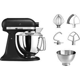 Resim 5KSM175PSEBK Artisan 4.8 L Siyah Stand Mikser KitchenAid