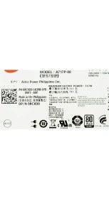 Resim Dell 717W Power Supply A717P-00 - Outlet 