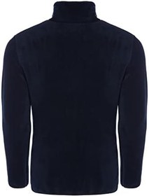 Resim Ghassy Co. Erkek Pro Rüzgar Geçirmez 5 Cepli Outdoor Tam Fermuarlı Polar Ceket 