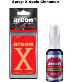 Resim Areon Apple Cinnamon Blue Baster Sprey+X Apple Cinnamon 