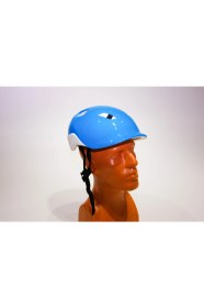 Resim Btwin Çocuk Kaskı Mavi Renkli Güvenlik Koruma S 48-52 cm Bisiklet Paten Kaykay İçin 