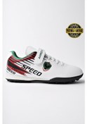 Resim Amed Spor Mizu Unisex Çocuk Halı Saha Çim Saha Futbol Ayakkabısı Beyaz 