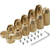 Resim Motosiklet Jant Demir Çelik Ağırlık Seti - Bakır Malzeme, Dengeleme Fonksiyonu, 12 Adet Ve L-şekilli Anahtar İçerir 