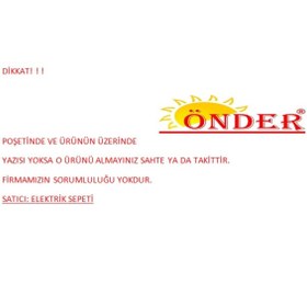 Resim amiral ÖNDER 3'lü Golyat Fiş Priz 