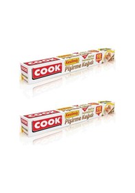 Resim Cook Kesilmiş Pişirme Kağıdı 16 Tepsi 42 X 37 Cm 2 Adet 
