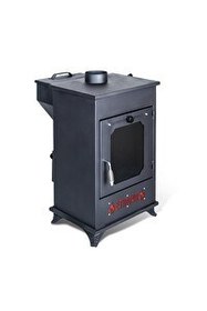 Resim Etinova Eti-B1 Büyük Fırınsız Şömine Tipi Pelet Soba 
