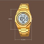 Resim Yingfu Erkekler Business Casual Skmeı 2479 Çok Renkli Elektronik Kronograf Saat, Gümüş Model Çok Renkli 