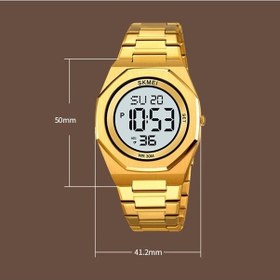 Resim Yingfu Erkekler Business Casual Skmeı 2479 Çok Renkli Elektronik Kronograf Saat, Gümüş Model Çok Renkli 