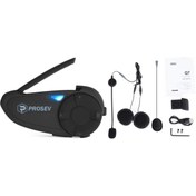 Resim Prosev Motosiklet Kask Intercom Bluetooth PROSEV Q7 Intercom Uyumlu 