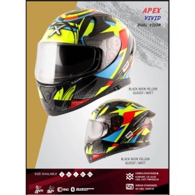 Resim Axor Apex Vidid Black - Neon Yellow 