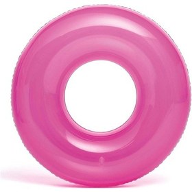 Resim Intex 59260 Şeffaf Renkli Simit 76 Cm Çok Renkli 