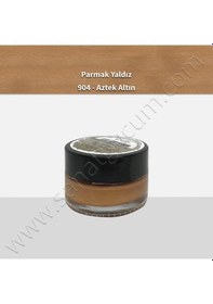 Resim Cadence Parmak Yaldız Boya 20 Ml. 904 Aztek Altın 