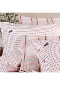 Resim Blue Marine Tek Kişilik Nevresimli Pike Takımı Nautical Kiremit Kiremit 