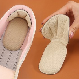 Resim Yumuşak TPE Topuk Yastığı Pedleri 1 Çift - Ayakkabı Boyut Ayarı İçin Kaymaz Topuk Tutacakları, Nefes Alabilir Sönümleme Topuk Ekleri, Yükseklik Artırma Özelliğine Sahip Rahat Harf Detaylı Kesilebilir Tabanlıklar 