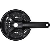 Resim Shimano FC-MT210-3 9s 40-30-22T 170mm Hollowtech II Aynakol Kapaklı 