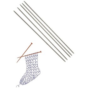 Resim Çorap Şiş Metalize 20 cm 3 Numara 
