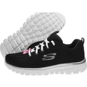 Resim Skechers GRACEFUL-GET CONNECTED Kadın Siyah Spor Ayakkabı - 12615 BKW 