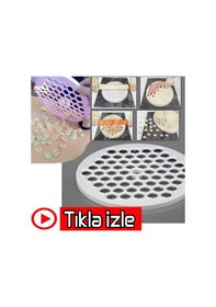 Resim Mantı Kalıbı Delikli Mantı Kalıbı Mantı Kalıbı Kasnak Mantı Aparatı 