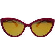 Resim Esrada Çekik Aynalımat Kırmızı Kız Çoçuk Güneş Gözlüğü 4009 