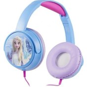 Resim Volkano Kablolu Kulaklık Disney Frozen Karlar Ülkesi Anna Elsa Çocuk Kulaklığı Lisanslı DY-6513-FR2 11 Adet Sticker Ile Birlikte 