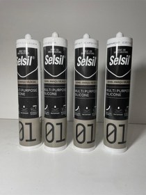Resim Selsil Şeffaf Silikon 4 Adet 