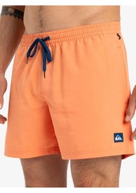 Resim Quiksilver Everyday Solid Volley 15" Erkek Yüzücü Mayo Eqyjv04120 Turuncu Turuncu - Yeşil 