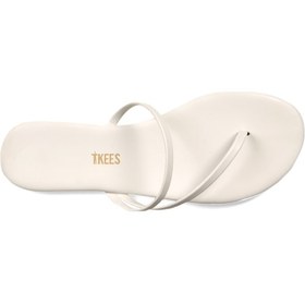 Resim Tkees Flip Flop Terlik Parmak Arası Terlik Beyaz Mat Beyaz 