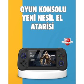 Resim Butik Bfs Taşınabilir El Tipi Oyun Konsolu Çoklu Emülatör Destekli 64GB 