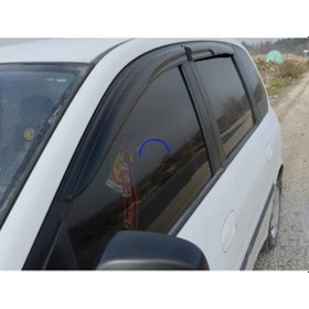Resim Hyundaı Matrıx Tüm Modellerine Özel 4'lü Mügen Tip Cam Rüzgarlığı 