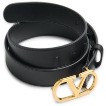 Resim VLogo İmza Kemer - Parlak Dana Derisi 30mm - 75 