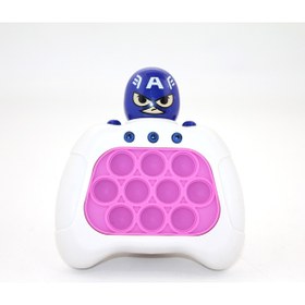 Resim AyrStore Işıklı Müzikli Pop-It Captain America Tasarımlı 