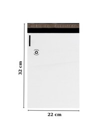 Resim Kargo Poşeti Beyaz 22 X 32 Cm 25 Adet 