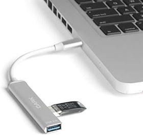 Resim Dark Connect Master X4 USB-C to 3 Port USB2,0, 1 Port USB3,0 HUB (DK-AC-USB310C) 
