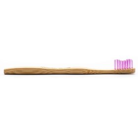 Resim Humble Brush Bambu Çocuk Diş Fırçası Mor Ultrasoft 
