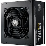 Resim Cooler Master MWE 750W 80+ Gold Full Modüler 2 x EPS 120 mm Fanlı PSU (MPE-7501-AFAAG-EU) 
