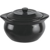 Resim Seramik Kapaklı Mini Güveç Tencere 13 Cm Paderno