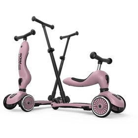 Resim Scoot and Ride Push and Go Ebeveyn Kontrollü Çocuk Scooter 