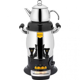 Resim Remta R 25 Mini Çift Demlikli 5 L Çay Makinesi Inox 