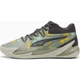 Resim Puma Dagger Points İn The Paint Erkek Basketbol Ayakkabısı C-pum312168p01p01 Yeşil 