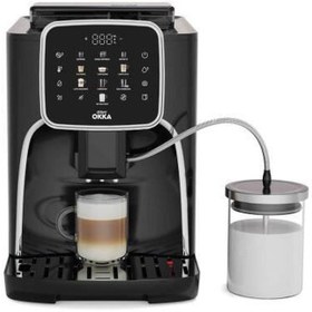 Resim Arzum Okka Pro M OK0028-05 Krom Tam Otomatik Espresso Makinesi 