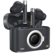 Resim Moveevo Onıkuma T18 Kamera Stili Tws Kulaklık, Bluetooth 5.3, Hifi Stereo, Oyun Ve Müzik İçin, 46 Saat Süre, Enc Gürültü Engelleme, Siyah 