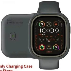 Resim Taşınabilir Kablosuz Şarj Cihazı 1200 Mah Güç Bankası Cihazı İos Uyumlu Watch 8 7 6 Midnight Blue 49mm Mavi 
