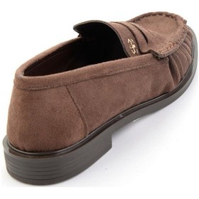 Resim Kahve Kadın Loafer Ayakkabı K01503728372 