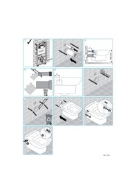 Resim Serel Sapphire 52 cm Kanalsız Asma Klozet Kapak Hariç SP26ADS110 