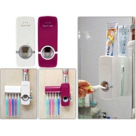 Resim Otomatik Diş Macunu Sıkacağı Sıkma Aleti Ve 5 Adet Diş Fırçalığı Diğer 