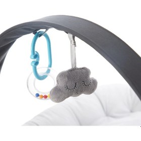 Resim Babyjem Aktviteli Oyuncaklı Yumuşak İlk Yatağım Gri %100 Pamuk 