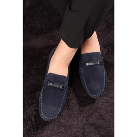 Resim Ducavelli Halb Hakiki Deri Erkek Günlük Ayakkabı, Loafer Ayakkabı, Hafif Ayakkabı, Tokalı Loafer, Süet Ayakkabı 